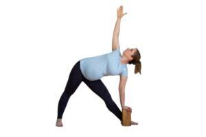 Triangle pose