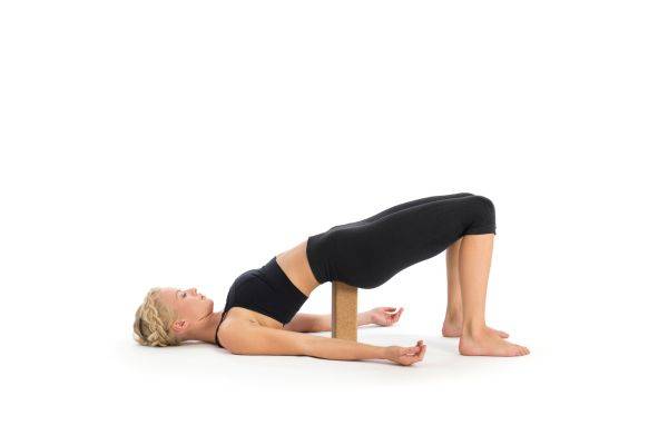 Bridge pose (setu bandhasana)