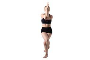Eagle Pose (Garudasana) Eagle pose (garudasana)