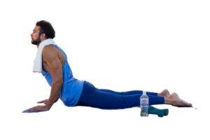Cobra pose (bhujangasana)
