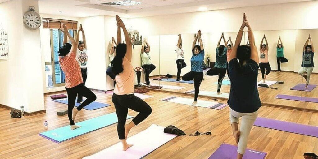 Ladies only yoga classes near the gardens