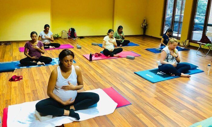 Prenatal yoga classes