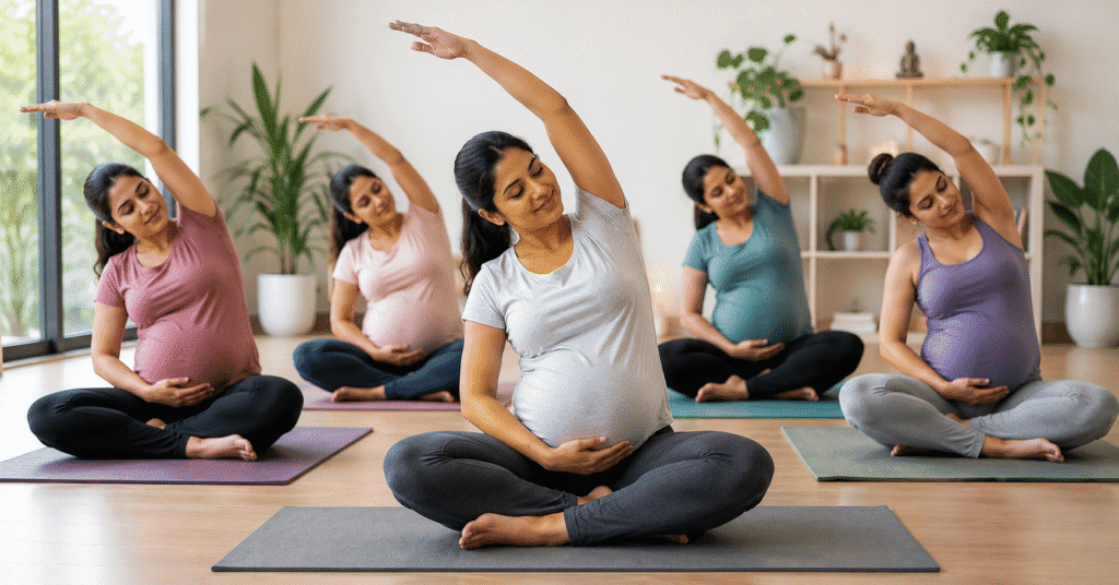 How prenatal yoga can help reduce swollen feet during pregnancy