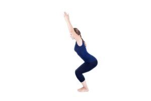 Chair Pose (Utkatasana) Chair pose (utkatasana)